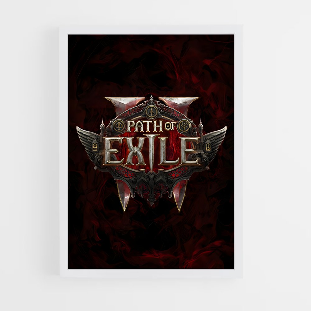 Poster Chemin de l'Exil – affiche Path of exile (vue 3)